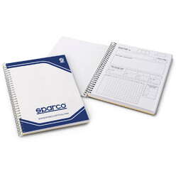 Carnet de Notes pour Copilote Sparco