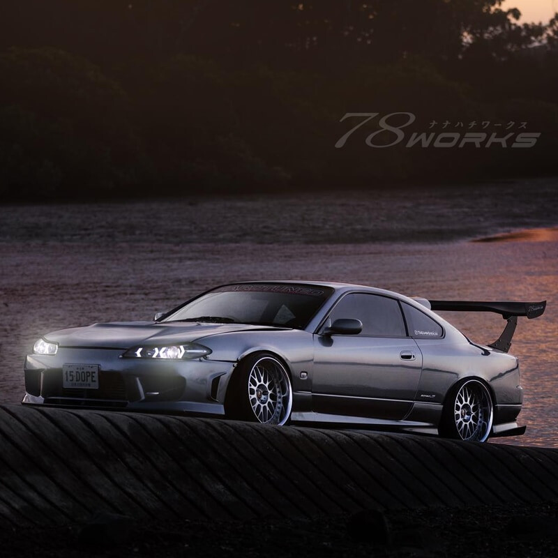 Phares Avant 78Works à LED pour Nissan Silvia S15
