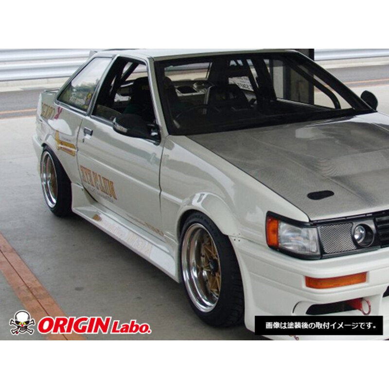 Ailes Arrière Origin Labo +40mm pour Toyota Corolla AE86 Coupé (2 Portes)