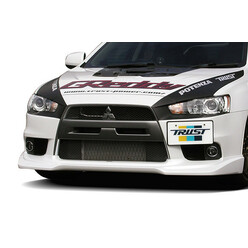 Lame de Pare-Choc Avant GReddy pour Mitsubishi Lancer Evo 10