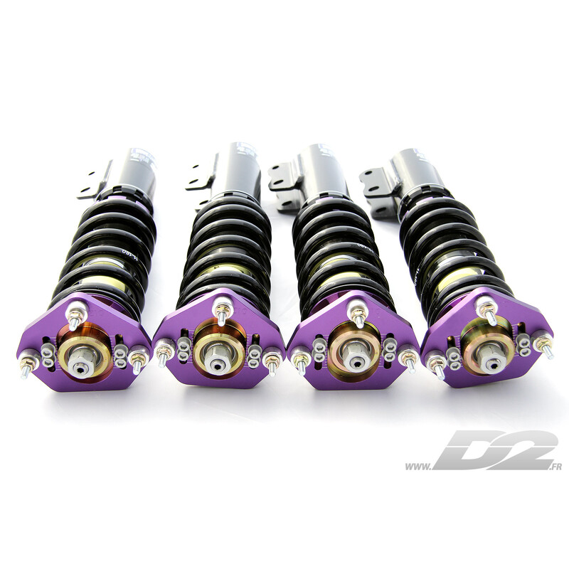 Combinés Filetés D2 Circuit pour Fiat Bertone X1/9 (82-89)