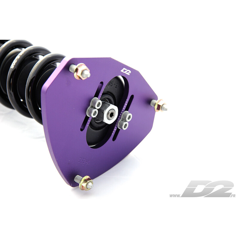 Combinés Filetés D2 Street pour Fiat Coupé (93-00)