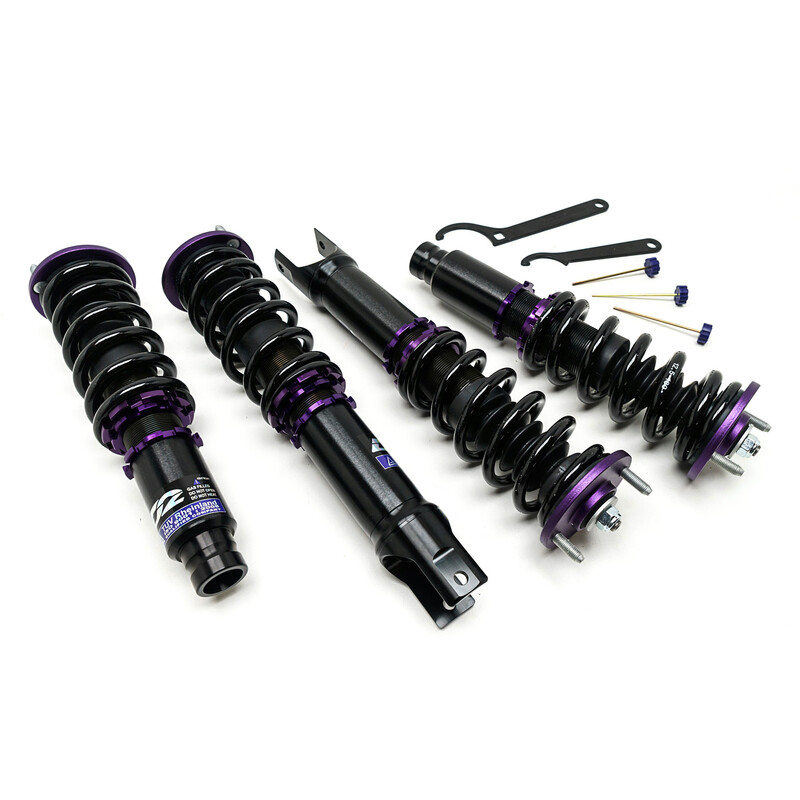 Combinés Filetés D2 Street pour Honda CRX Del Sol