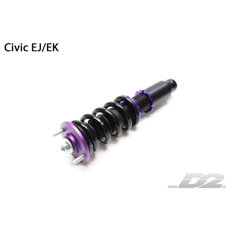 Combinés Filetés D2 Street pour Honda Civic EJ / EK (96-00)