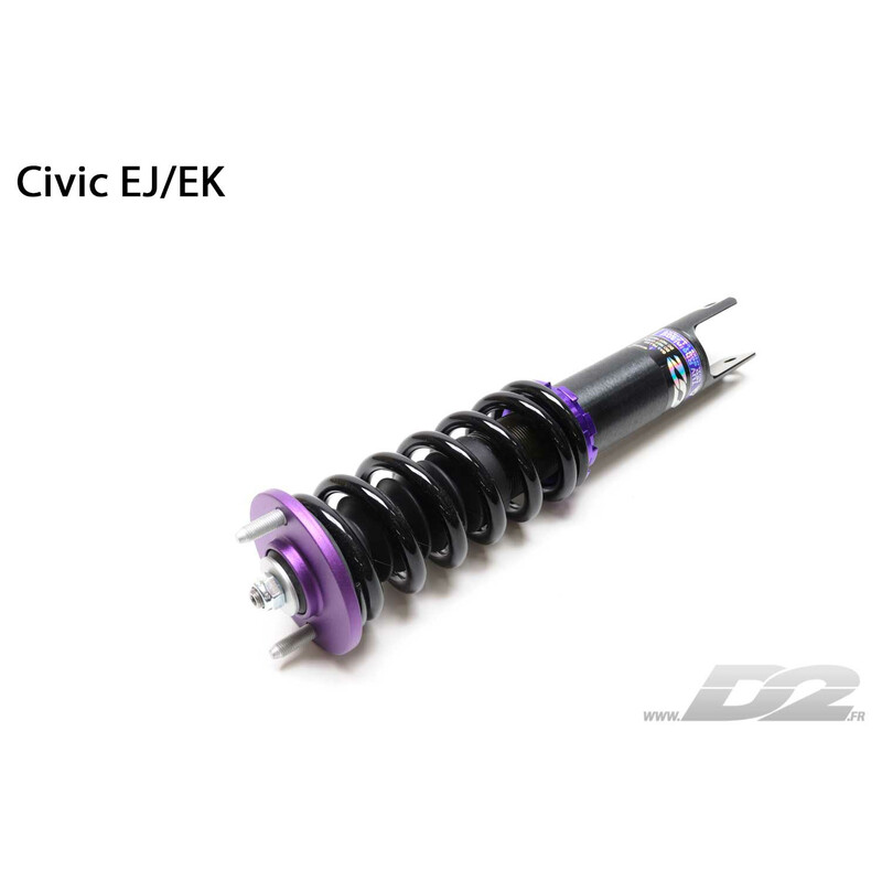 Combinés Filetés D2 Street pour Honda Civic EJ / EK (96-00)