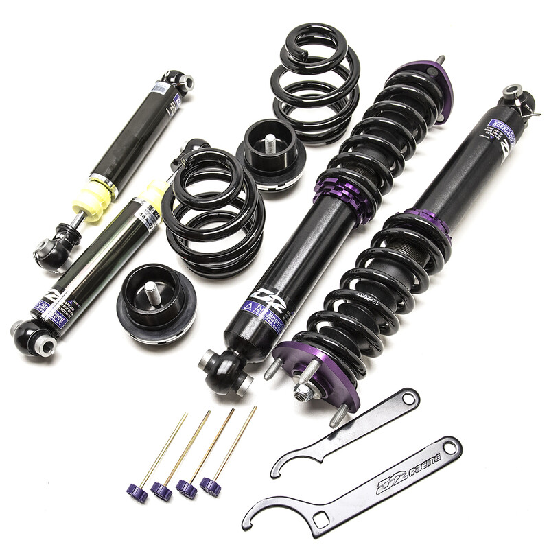 Combinés Filetés D2 Drag pour Honda Fit GD (01-07)