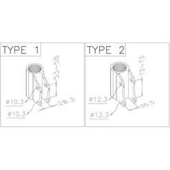 Combinés Filetés D2 Street pour Lancia Delta Integrale (87-95)