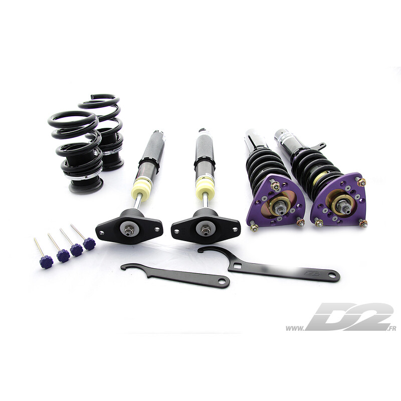 Combinés Filetés D2 Street pour Lexus LS 400 (XF10, 89-94)