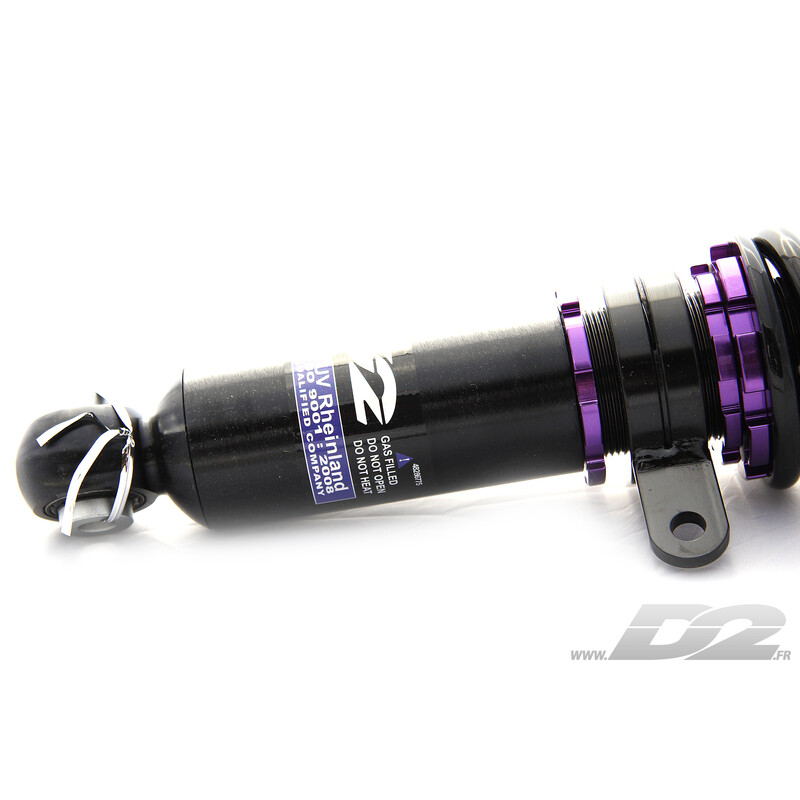 Combinés Filetés D2 Street pour Porsche 996 Carrera 4 / 4S (98-01)