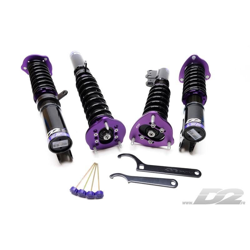Combinés Filetés D2 Street pour Toyota Celica AT200 (94-99)