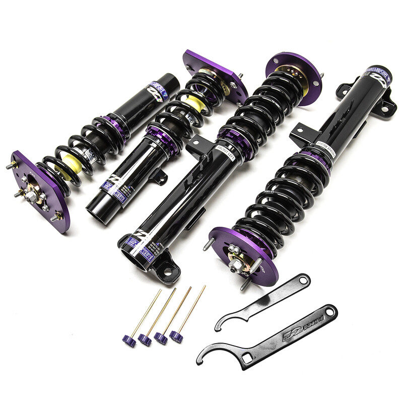 Combinés Filetés D2 Circuit pour Toyota Corolla E120, E130 (01-06)