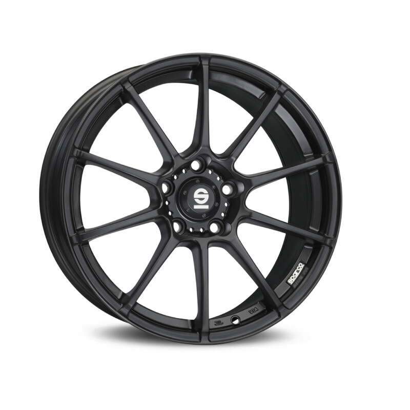 Sparco Assetto Gara 19x8.5" 5x112 ET50, Noir Mat