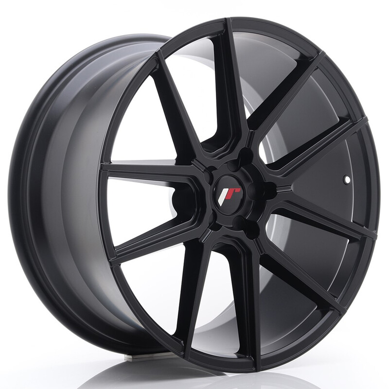 Japan Racing JR-30 Extreme Concave 21x10.5" (5 trous - sur mesure) ET15-45, Noir Mat