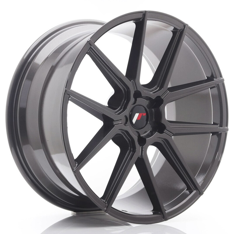 Japan Racing JR-30 Extreme Concave 21x10.5" (5 trous - sur mesure) ET15-45, Hyper Gray