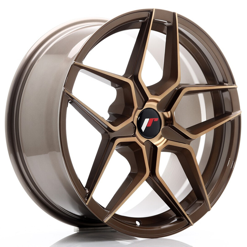 Japan Racing JR-34 18x8" (5 trous - sur mesure) ET20-42, Bronze