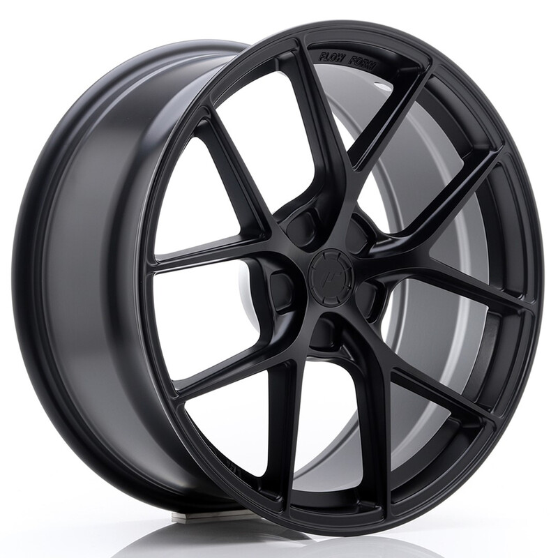 Japan Racing SL-01 Super Light 19x8.5" (5 trous - sur mesure) ET20-45, Noir Mat