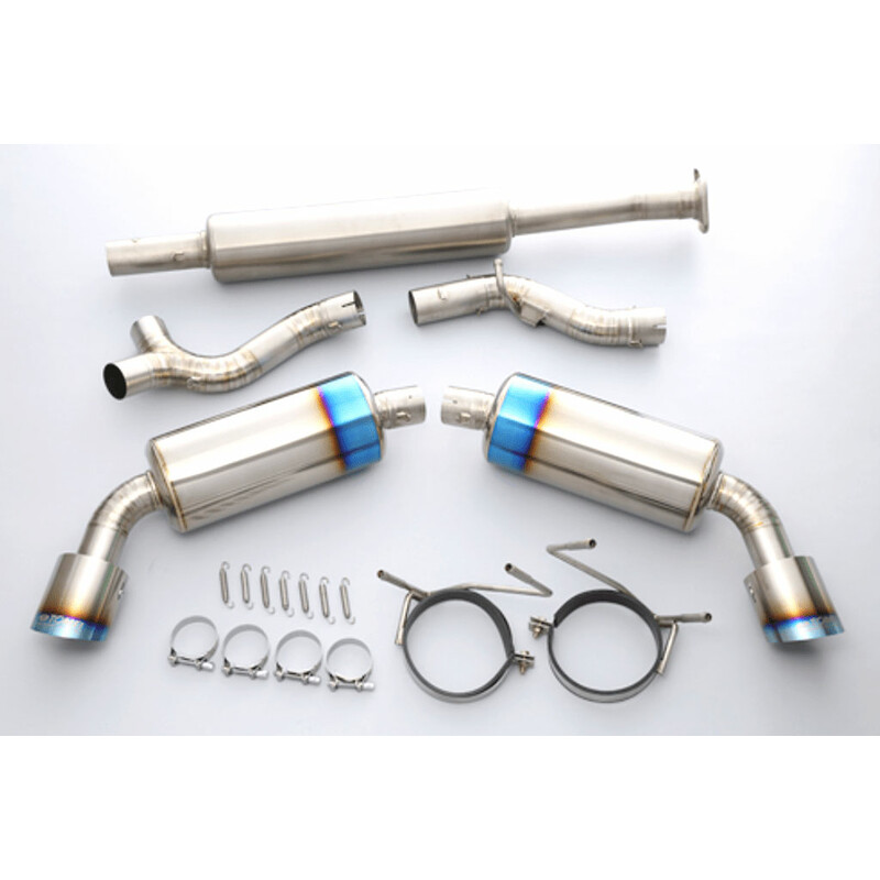 Ligne d'Echappement Tomei Expreme Ti pour Nissan 350Z (Double Sortie)