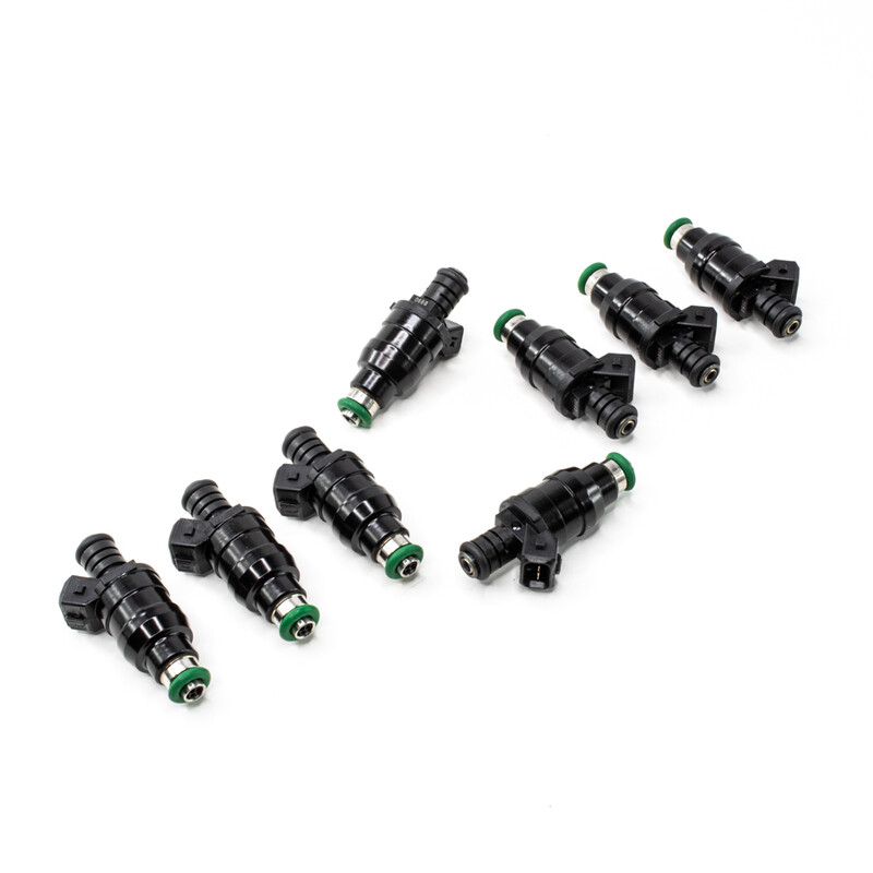 Lot de 8 Injecteurs Deatschwerks Universels Top Feed Ø14 | 1000 cc/min