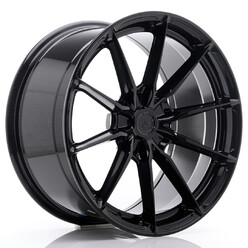 Japan Racing JR-37 Extreme Concave 19x9.5" (5 trous - sur mesure) ET20-45, Noir Brillant