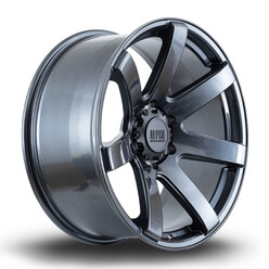 Rota Gauntlet 20x9" 6x139.7 ET10, Gris Anthracite
