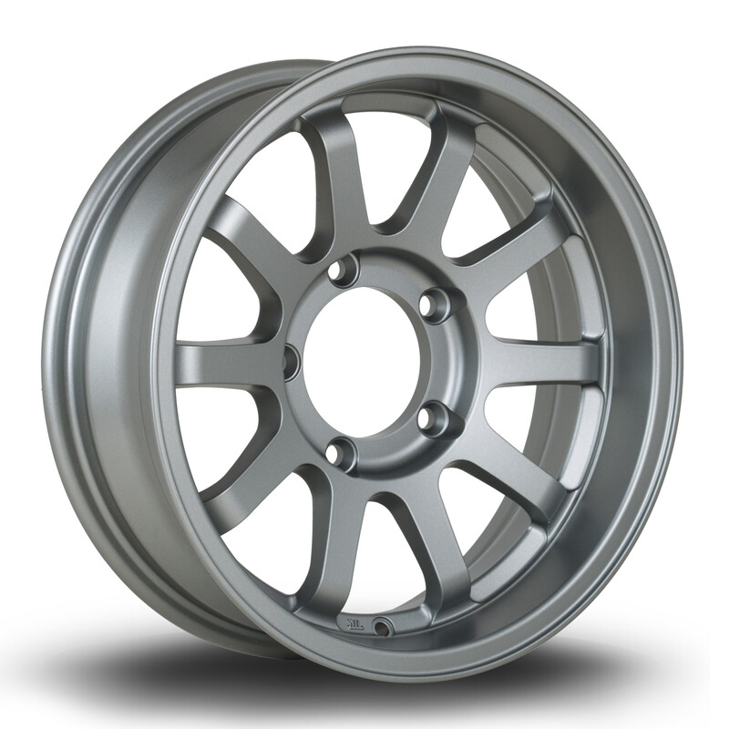 Rota JVEE 16x5.5" 5x139.7 ET-20, Gris Métal Mat
