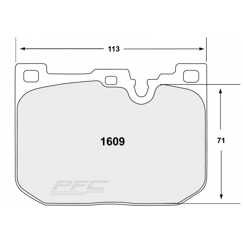 Plaquettes de Freins Avant PFC Z-Rated pour BMW M2 F87