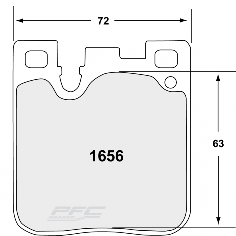 Plaquettes de Freins Arrière PFC Z-Rated pour BMW M4 F82 / F83