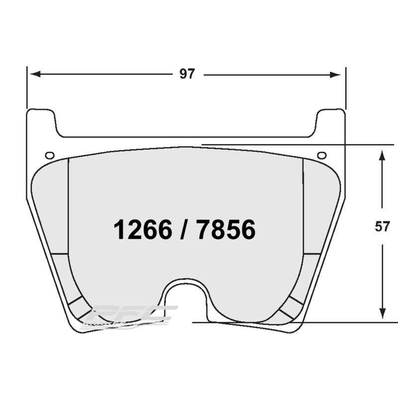 Plaquettes de Freins Avant PFC Z-Rated pour Audi R8