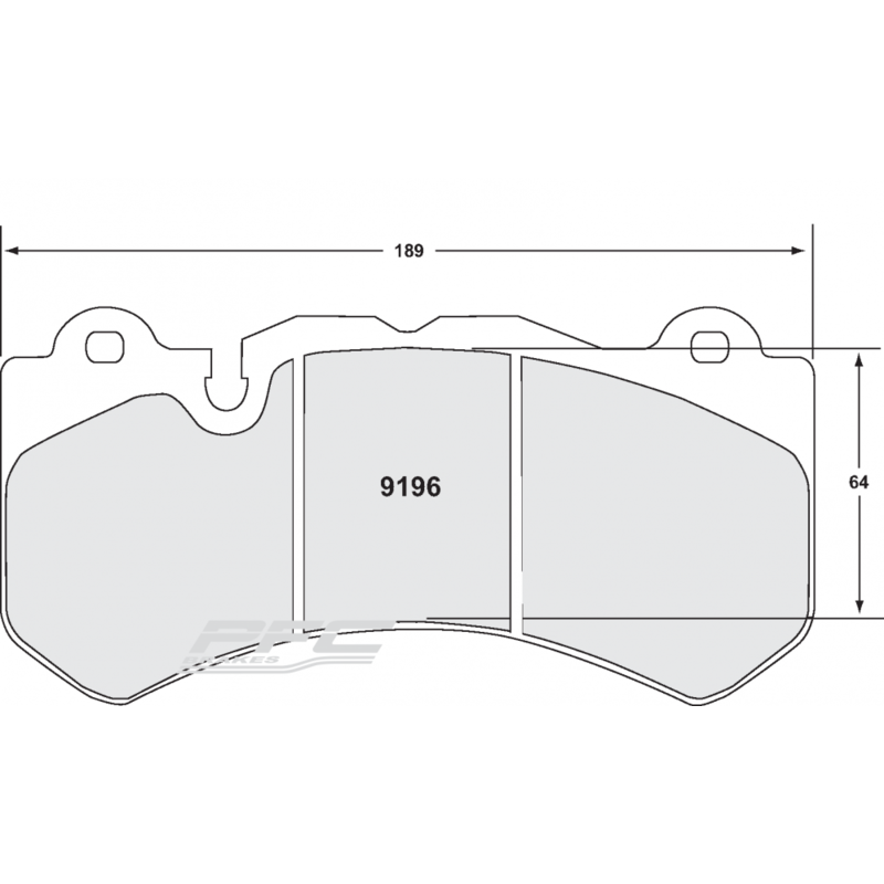 Plaquettes de Freins Avant PFC 01 pour Nissan GT-R