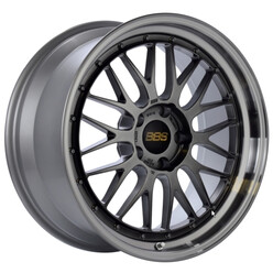 BBS LM 17x7" 4x100 ET48, Noir Satiné