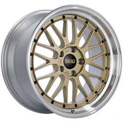 BBS LM 19x8.5" 5x112 ET48, Dorée