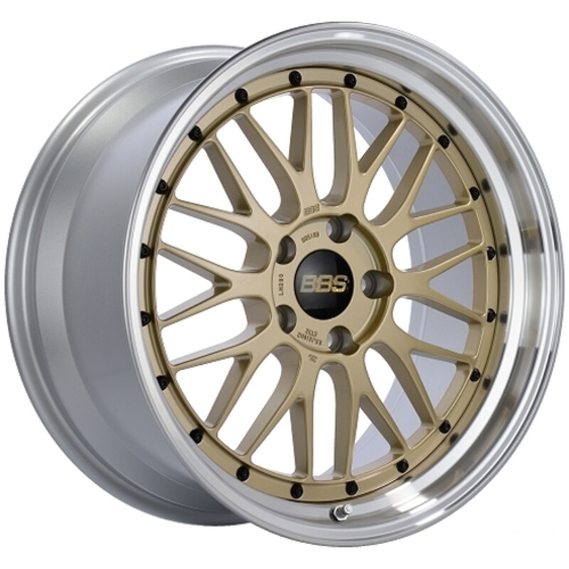 BBS LM 19x8.5" 5x120 ET32, Dorée