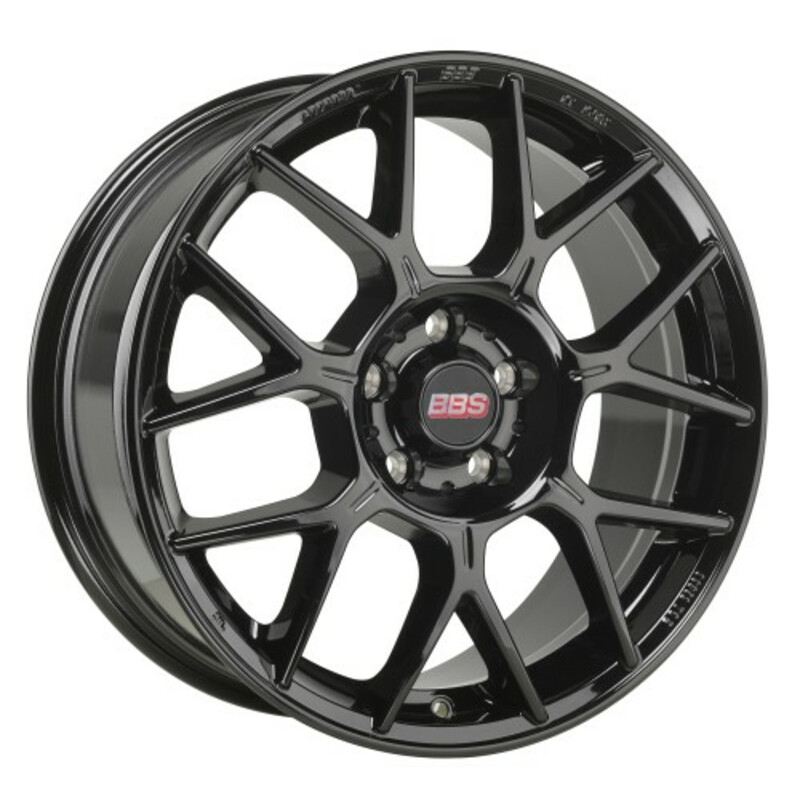 BBS XR 17x7.5" 5x100 ET35, Noir Brillant
