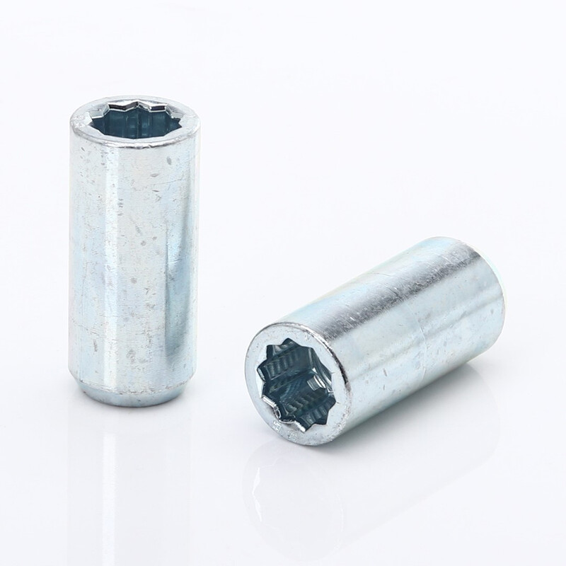 Ecrous Longs M14x1.5 | Renforcés, Argentés, Empreinte Interne (Pack de 20)