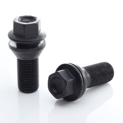 Vis de Roue Noires M15x1.25 (Pack de 20)