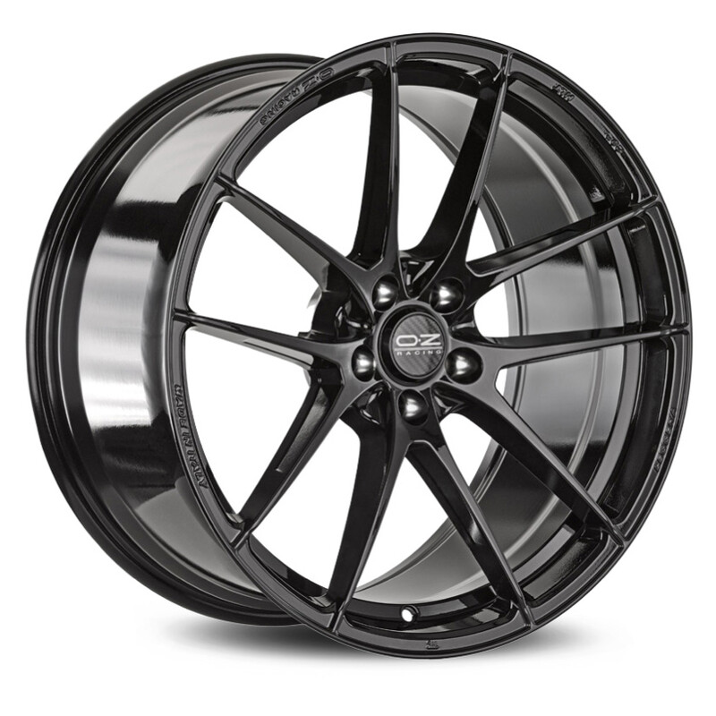 OZ Leggera HLT 20x8.5" 5x114.3 ET40, Noir Brillant