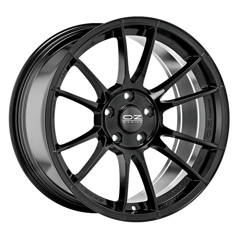 OZ Ultraleggera HLT 20x8.5" 5x130 ET50, Noir Brillant