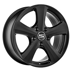 MSW 19 15x6.5" 4x100 ET43, Noir Mat