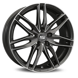 MSW 24 16x7" 4x108 ET16, Gunmetal Mat