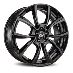 MSW 27 17x7.5" 5x112 ET35, Noir Brillant