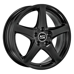 MSW 78 17x6.5" 5x112 ET46, Noir Brillant