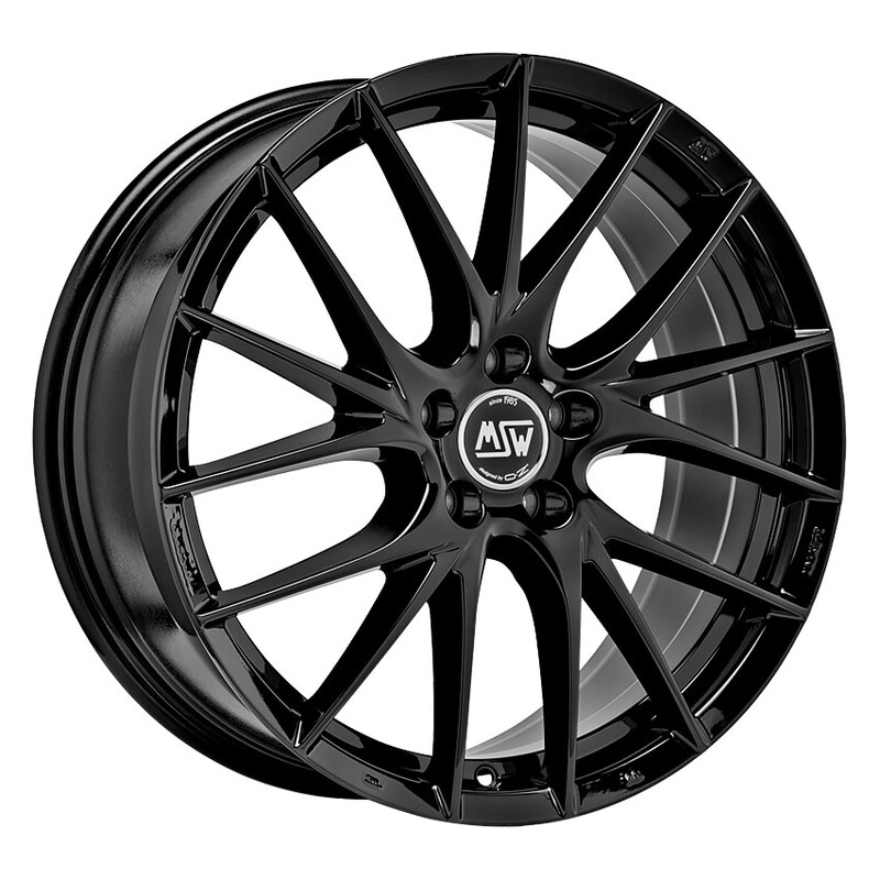 MSW 29 18x8" 5x120 ET29, Noir Brillant