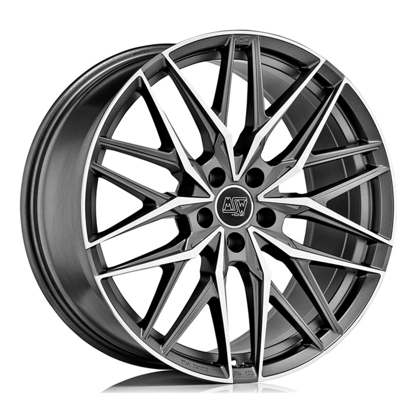 MSW 50 19x8" 5x112 ET27, Gunmetal, Branches Polies