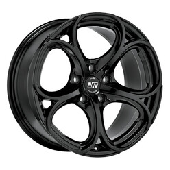 MSW 82 19x8" 5x110 ET33, Noir Brillant