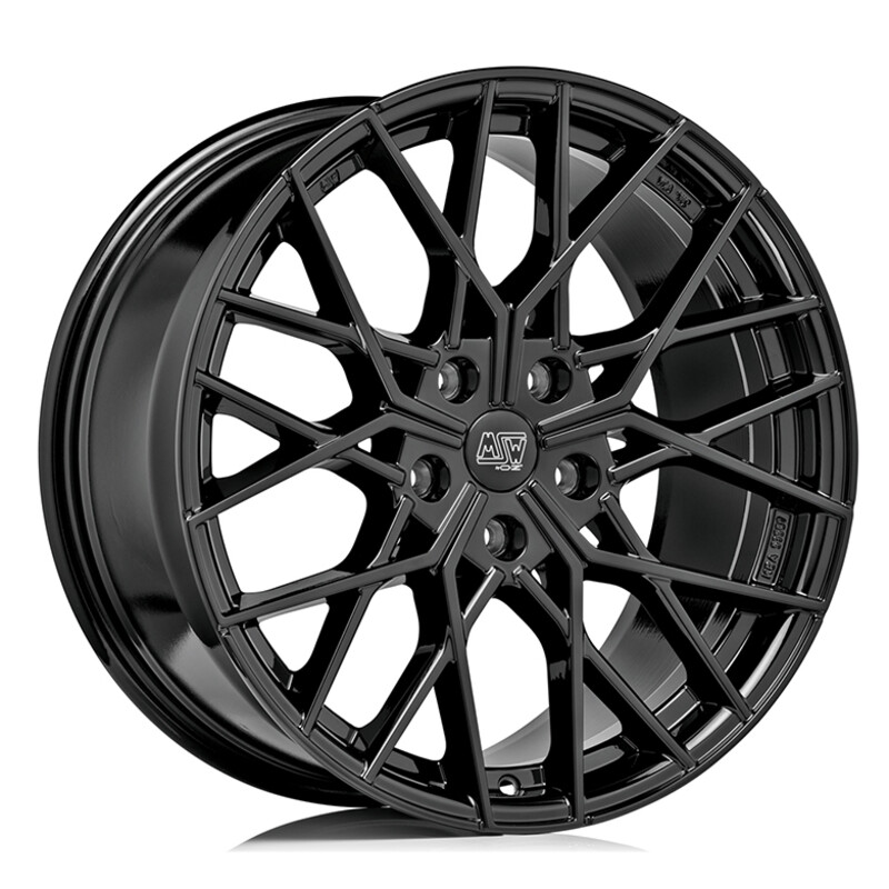 MSW 74 20x8.5" 5x112 ET20, Noir Brillant