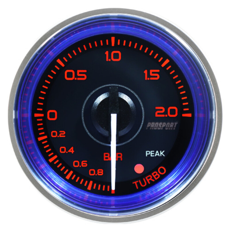 Manomètre de Pression de Turbo ProSport Crystal