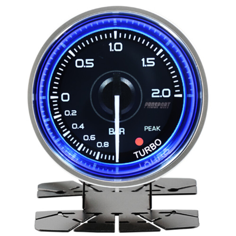Manomètre de Pression de Turbo ProSport Crystal
