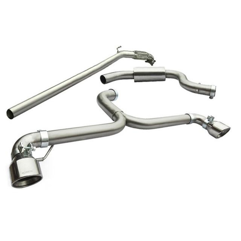Ligne d'Echappement Complète Turboback "Venom Box Delete" Cobra pour VW Golf 6 GTI 2.0L TSI (09-12)