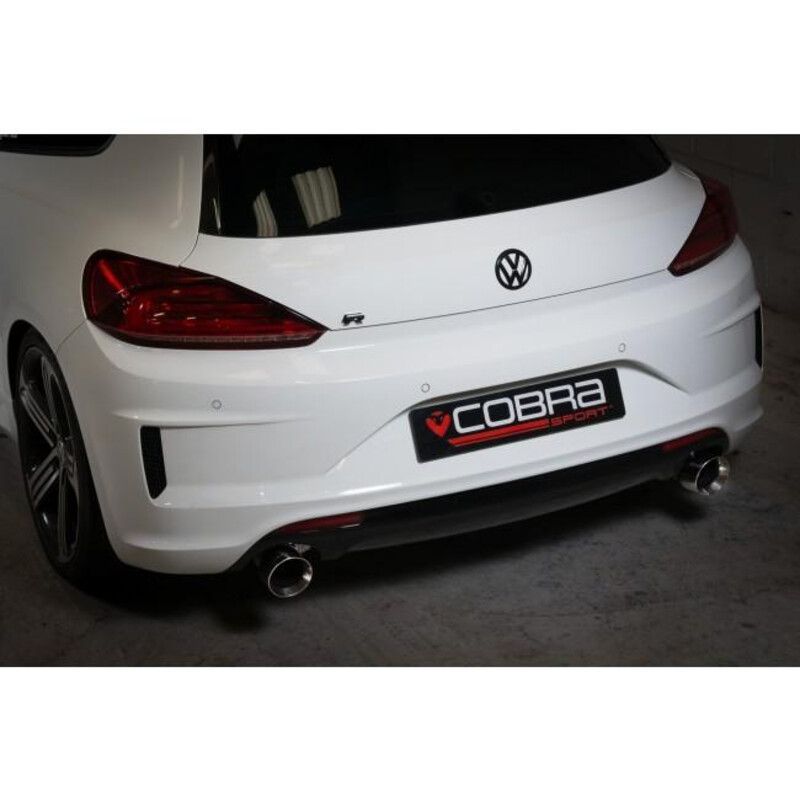 Ligne d'Echappement Complète Turboback "Venom Box Delete" Cobra pour VW Scirocco R 2.0L TSI (09-18)