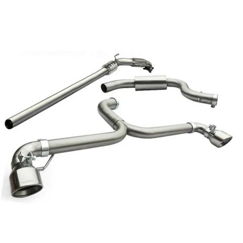 Ligne d'Echappement Complète Turboback "Venom Box Delete" Cobra pour VW Scirocco R 2.0L TSI (09-18)